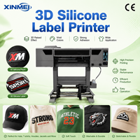 Impresora de Etiquetas de Silicona 3D XINMEI A1, Máquina de Transferencia de Calor UV DTF para Ropa, Logotipos, Parches de TPU, Adhesivos