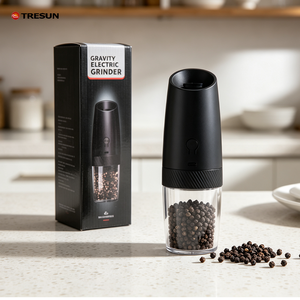 Moulin à épices électrique TRESUN Gravity, rechargeable, broyeur à herbes, réglage de la grosseur, lame en céramique, capacité 135 ml - Product Image 5