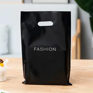 Plastic Gift Bags Children's Clothing Shopping Packaging Bags Flat Mouth Bags