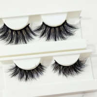 Faux cils 3D en vison naturels longs faits à la main, extensions de cils douces réutilisables, maquillage spectaculaire pour les yeux, cils de beauté en gros
