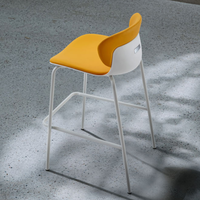Tabourets de bar de style nordique, hauteur comptoir, métal, cuir ou tissu, tabourets de bar modernes pour îlot de cuisine