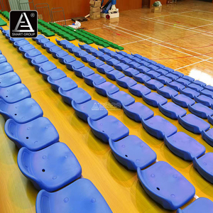 Gradins de gymnastique rétractables à plusieurs niveaux mobiles de sports de stade - Product Image 6