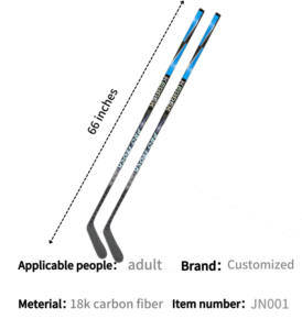 कम्पोजिट कार्बन रोलर पाकिस्तान ओसाका ग्रेज़ फील्ड हॉकी स्टिक गोलकीपर स्टिक आइस हॉकी अल्ट्रासोनिक कार्बन फाइबर हॉकी स्टिक - Product Image 6