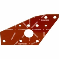 Placa de Fijación de Guardabarros Trasero para Tractor Covind EUROSTAR EUROTECH As STRALIS (41015727) Italia