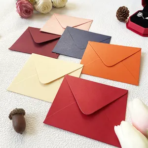 Impressão perfeita do OEM Padaria personalizada que empacota o envelope Convite do casamento/envelope do papel Convite Envelope