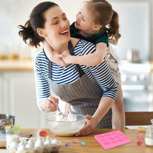 Moldes de silicona con flores DIY, molde de Chocolate para pastel de rosas para hornear, herramientas de decoración de pasteles de boda, moldes para pasteles de <span class=keywords><strong>Fondant</strong></span> Sugarcraft - Product Image 6