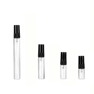 Wholesale Premium 2 ml 3ml 5ml 10ml Small <b>Perfume</b> Atomizer Vials <b>Sample</b> Round Glass <b>Perfume</b> Test <b>Bottle</b> with Plastic Spray Pump - Product Image 6