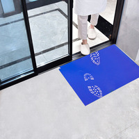 Alfombrilla Antiestática ESD de 17" x 23", 30 Hojas, Alfombrillas Azules para Cuartos Limpios que Eliminan la Suciedad para Laboratorios, Construcción, Hospitales y Calzado