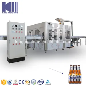 Small scale glass bottle alcoholic beverage filling machine whiskey bottling equipment