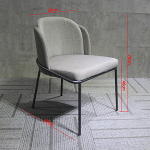 Mobilier contemporain salon salle à manger <span class=keywords><strong>chaise</strong></span> tissu siège restaurant nordique dinant la <span class=keywords><strong>chaise</strong></span> - Product Image 2