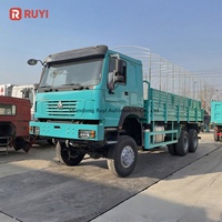 Camion de fret d'occasion HOWO 6x4 30 tonnes avec benne, moteur Euro 3 de 371/375 ch, à vendre