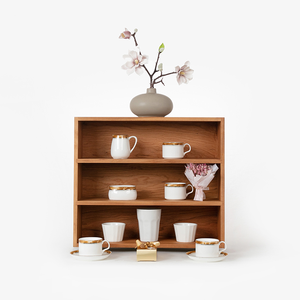 לוגו מותאם אישית בציר 3-שכבה של עץ דובדבן מוצק ספר עץ מלא - Product Image 2