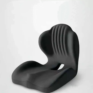 <strong>Shell</strong> Integrated Seat <strong>Cushion</strong> &amp; Backrest, Waist Support, Comfortable for Long Sitting, for Office Chair &amp; Car - Product Image 4