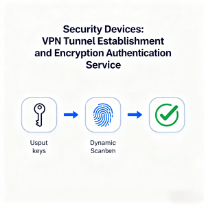 Thiết bị bảo mật: thiết lập đường hầm VPN và dịch vụ xác thực mã hóa - Product Image 1