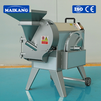 Zware-duty wortelen-cucumbers multifunctionele groente-snijmachine, groente- en fruitsnijder voor restaurants en hotels