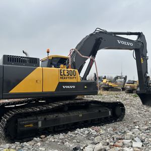 Excavatrice sur chenilles hydraulique Volvo EC300 d'occasion de haute qualité, 30 tonnes, EC300D EC290, équipement de machinerie lourde d'occasion - Product Image 3