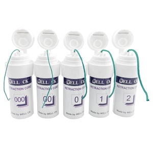 Línea gingival dental/Cordón de retracción hilo dental desechable tejido algodón goma línea <span class=keywords><strong>dentista</strong></span> 5 tamaños - Product Image 2