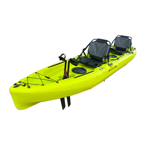 Kayak Modular King de 13.5 Pies con Aleta para Pesca y Carro con Motor - Product Image 1