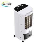 Refroidisseur d'air évaporatif portable à commande mécanique, réservoir d'eau de 4 L, facile à transporter, commande par bouton