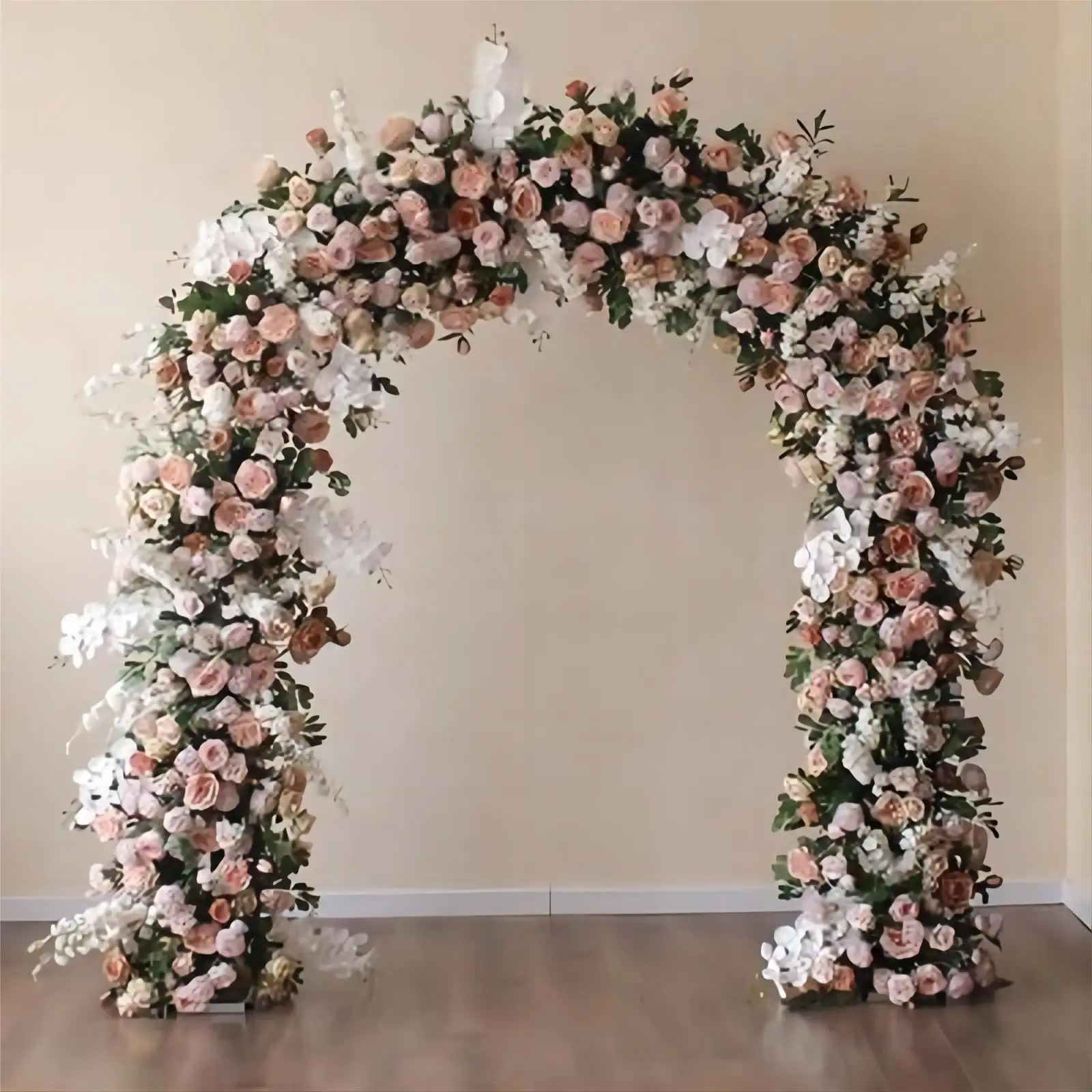 Artificial Wedding Arch rose Flowers Eucalyptus Kit Arbor Floral Arrangement Swag wedding flowers for centerpieces ceremony