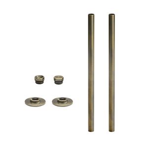 Kits de accesorios de latón antiguo para radiadores, conectores de tuberías con válvulas de purga y ventilación de aire para radiadores de toalleros calefactados - Product Image 1