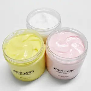 Wholesales Natural Whitening Body Lotion Private Label Lightening Skin Bottle Body Cream Moisturizer Shea Body Butter