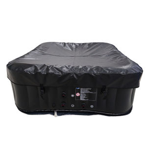 <span class=keywords><strong>Spa</strong></span> gonflable carré portable de couleur et de taille personnalisées, bain à bulles extérieur pour la relaxation dans la cour ou le jardin - Product Image 3