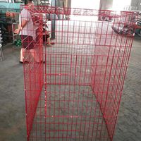 Poulailler pliable 75x75cm en PVC, enclos pour poulets, cage à volailles accessible, vente chaude
