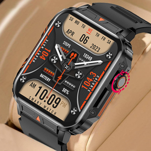 SENBONO L81 Smartwatch Sportivo da Esterno IP67 Impermeabile con Display OLED 1.95\", Batteria a Lunga Durata, Fitness Tracker, Chiamate Bluetooth, per Uomo, Compatibile con iOS e Android - Product Image 1