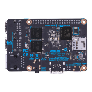 บอร์ดพัฒนา <span class=keywords><strong>ASUS</strong></span> <span class=keywords><strong>Tinker</strong></span> <span class=keywords><strong>Board</strong></span> S เมนบอร์ดส่วนประกอบอิเล็กทรอนิกส์ชิปประมวลผล RK3288ควอดคอร์ในตัวหน่วยความจำ2GB และ EMMC 16GB, LAN กิกะบิต - Product Image 3