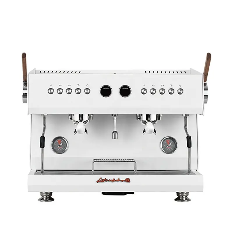 एनआईबीयू वाणिज्यिक एस्प्रेसो मशीन इलेक्ट्रिक कॉफी मेकर अर्ध-स्वचालित डबल ग्रुप कॉफी मशीन