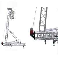 Supports de scène robustes pour éclairage, tours de levage, tours d'ascension pour truss, supports pour enceintes Line Array