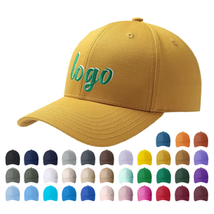 Gorra de Béisbol de 6 Paneles con Parte Superior Rígida de Algodón, con Logotipo Bordado Personalizable, una Gorra Deportiva Cómoda para Exteriores - Product Image 1