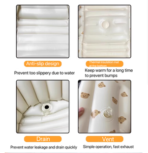 <span class=keywords><strong>Bañera</strong></span> de spa inflable <span class=keywords><strong>plegable</strong></span> portátil del bebé del <span class=keywords><strong>precio</strong></span> de fábrica del OEM - Product Image 5