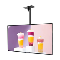 Pantalla LCD de Pared HONGNUO de 32-70 Pulgadas, Vidrio Templado, Aleación, Ángulo de Visión Amplio de 169°, Pantalla Digital Interior para Publicidad