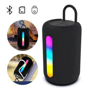 ลำโพงบลูทูธแ<span class=keywords><strong>บ</strong></span><span class=keywords><strong>บ</strong></span>พกพา BS03รองรับการ์ด TF และแท่ง USB ไมค์ในตัวไฟ RGB แสงสเต<span class=keywords><strong>อริ</strong></span>โอไร้สายซั<span class=keywords><strong>บ</strong></span>วูฟเฟอร์เ<span class=keywords><strong>สี</strong></span>ยงพร้อมวิทยุ FM - Product Image 1