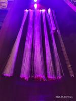 Nouveauté Lampe à fibre optique en béton Panneau de ciment Panneau de brique Éclairage de mur en béton lumineux Câble à fibre optique PS
