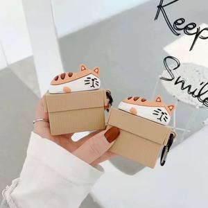 Phim Hoạt Hình Silicone Đồ Chơi Bướm Cho Apple Airpods Pro 2 3 4 Trường Hợp Mèo Pig Tai Nghe Bìa Hộp Tai Nghe Bồ hóng Linh Hồn Không Dây Trường Hợp - Product Image 4