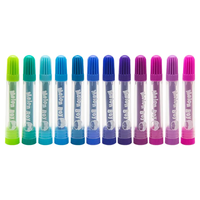 OEM personnalisé vente en gros 36 couleurs lisse aquarelle stylos ensemble enfant dessin peinture Art stylo marqueurs pour enfants