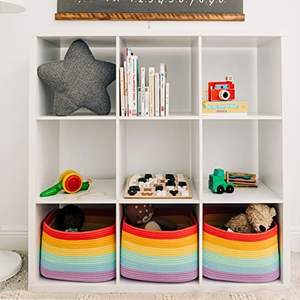 Nouveau sac en corde de coton à la mode-Panier de rangement multifonctionnel pour maman et organisateur de couches, sac fourre-tout parfait pour les essentiels pour bébé - Product Image 5