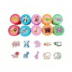 Tampons flash pré-encrés avec motifs d'<span class=keywords><strong>animaux</strong></span> marins, d'<span class=keywords><strong>animaux</strong></span> <span class=keywords><strong>de</strong></span> <span class=keywords><strong>la</strong></span> <span class=keywords><strong>ferme</strong></span> et d'<span class=keywords><strong>animaux</strong></span> sauvages, pour décorations DIY, fournitures <span class=keywords><strong>de</strong></span> bureau et scolaires, cadeaux <span class=keywords><strong>de</strong></span> fête - Product Image 4