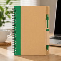 Carnet de notes OEM écologique avec couverture en tissu, reliure cousue à la main – Fabricant source de haute qualité