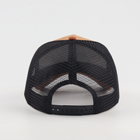Casquette Trucker OEM en Gros, 5 Panneaux, Broderie, Autocollant Laser, Maille, Tissu Éponge, Haute Performance, Haute Qualité, Tendance, Structurée, Fermeture Réglable