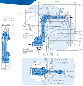 Machine de soudage par points YASKAWA SP210 à 6 axes, machine de soudage par points pour batterie lithium-ion - Product Image 6