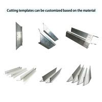Scie à onglets CNC automatique à 45 degrés pour profilés en aluminium, haute précision, pour la fabrication de cadres de grilles d'aération CVC