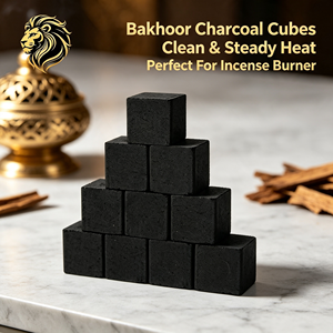 BLACKLION Coconut Shell Hookah Charcoal Bakhoor Charcoal Cubes Easy Clean Steady Heat Perfect <strong>Coal</strong> for Arab Shisha - Product Image 1
