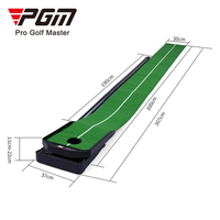 PGM TL004 Retourneur de balles automatique pour mini-golf, aide à l'entraînement améliorée pour tapis de putting de jardin et entraînement de golf