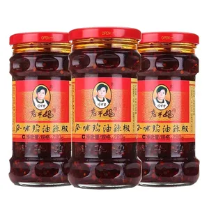 Laoganma bán buôn nước sốt ớt cay gia vị gà 280g