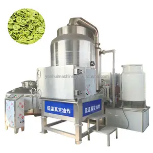 High Quality Custom Made Plc Crispy Chips Green Beans Vacuum Frying Machine For Potato Chips Frying