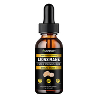 Extrait de champignon Crinière de lion naturel Springland OEM, liquide oral, soutien de la mémoire et de la concentration, complément immunitaire, gouttes de Crinière de lion bio